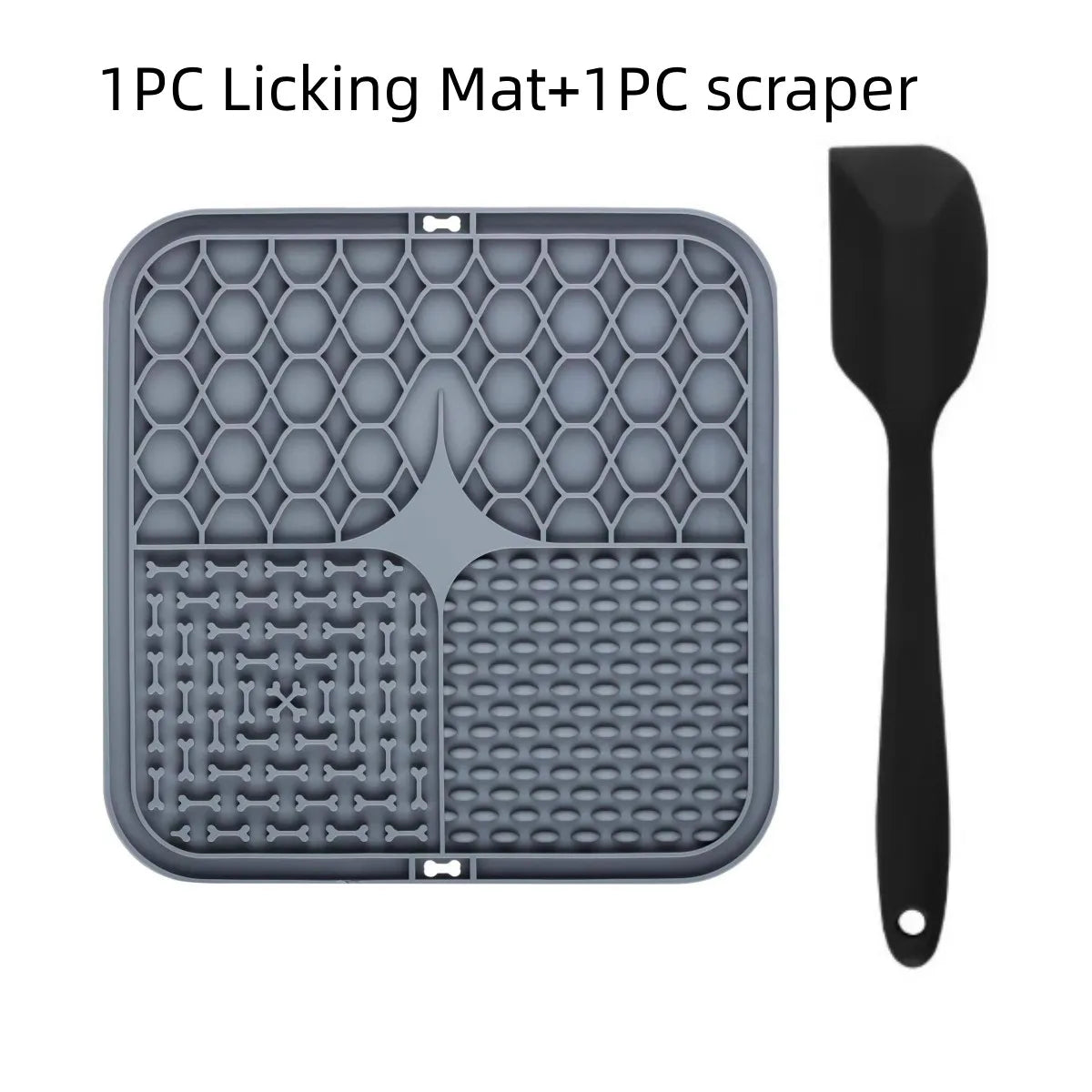 Pet Lick Silicone Mat for Dogs Pet Slow Food Plate Dog Bathing Distraction Silicone Dog Sucker Food Training Dog Feeder Supplies